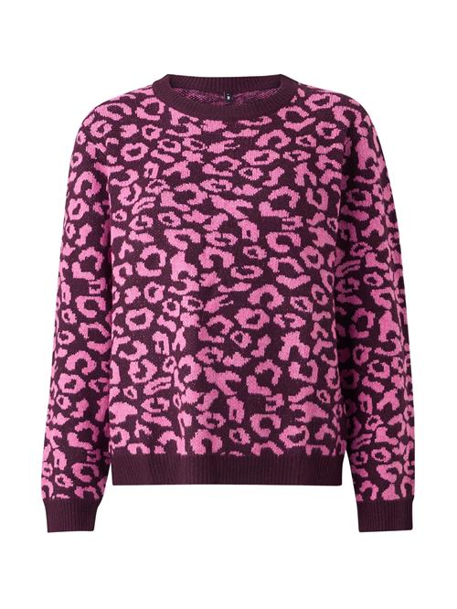 ONLY Pullover 'ONLLEONORA'  lyserød / vinrød