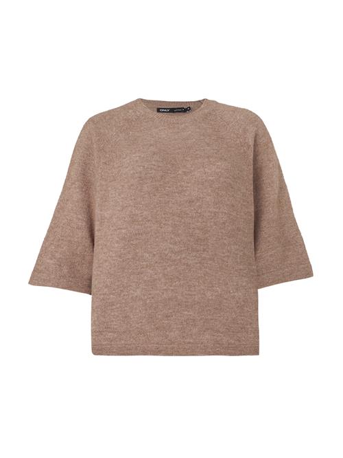 ONLY Pullover 'ONLSIMONI'  brun-meleret