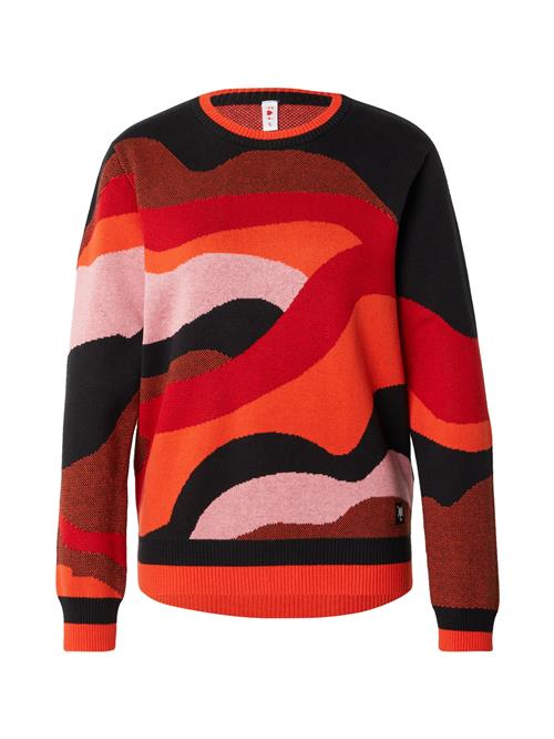 Blutsgeschwister Pullover 'Storyteller'  hummer / lyserød / rød / sort