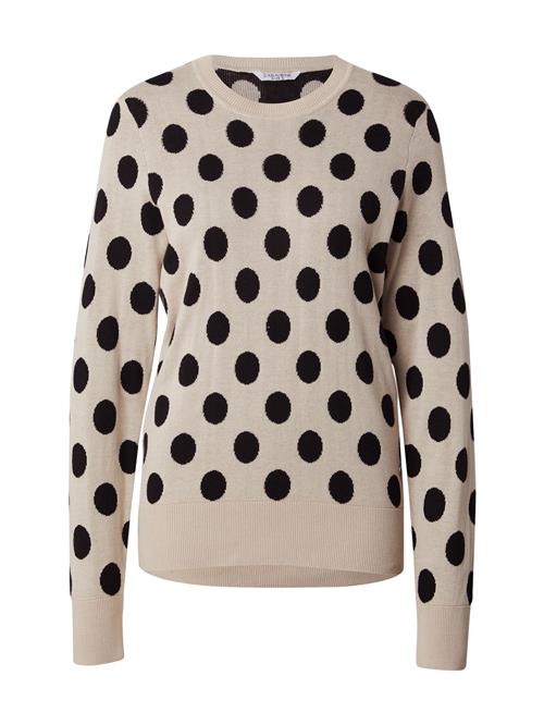 ZABAIONE Pullover 'La44ina'  beige / sort