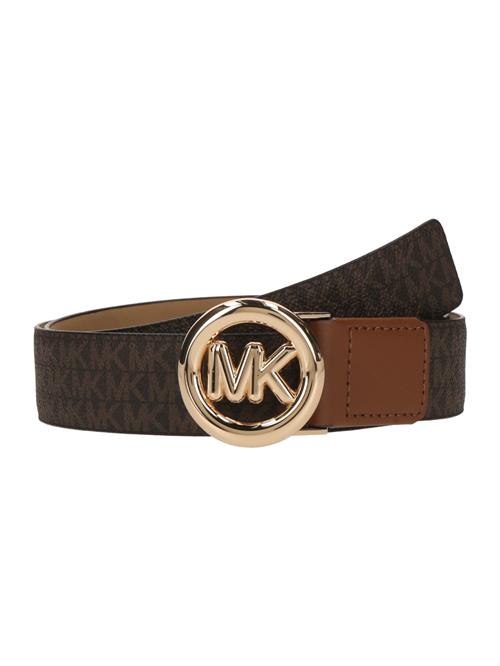 MICHAEL Michael Kors Bælte  brun / mørkebrun / guld