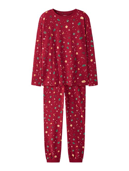 NAME IT Jule Natsæt Voksen Vismas Jester Red