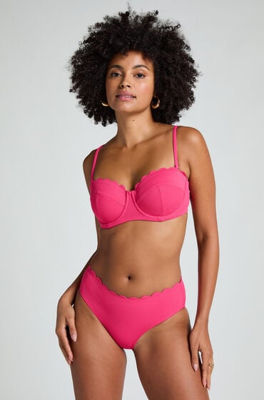 Hunkemöller Scallop rio bikinitrusser pink