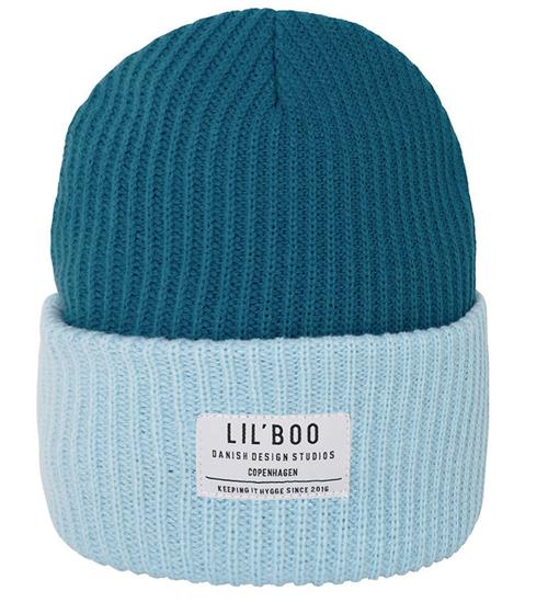 Lil'Boo Copenhagen Hue - Strik - Hygge Beanie - Blue