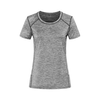 Stedman Recycled Women Sports-R Reflect Grå polyester X-Large Dame