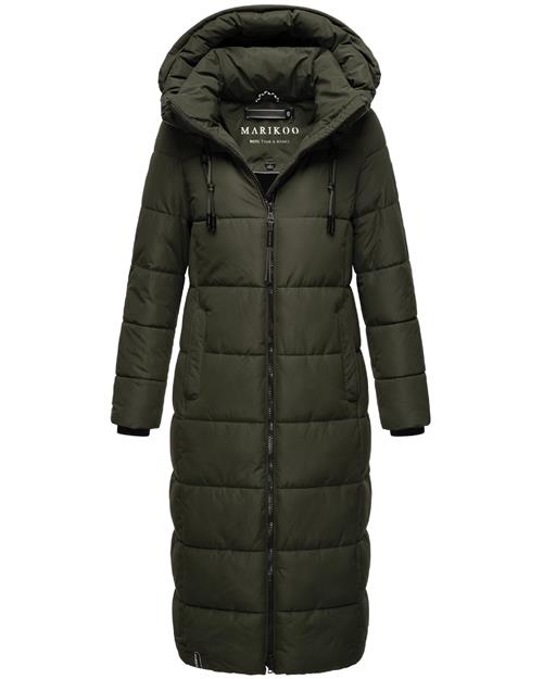 MARIKOO Vinterfrakke 'Nadeshikoo XVI'  khaki