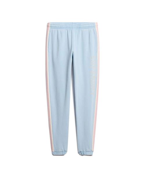 Superdry Bukser  lyseblå / grå / lyserød / hvid