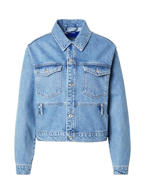 KARL LAGERFELD JEANS Overgangsjakke  blue denim