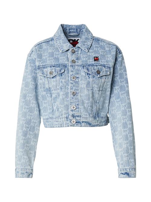 DKNY Overgangsjakke  blue denim / hvid