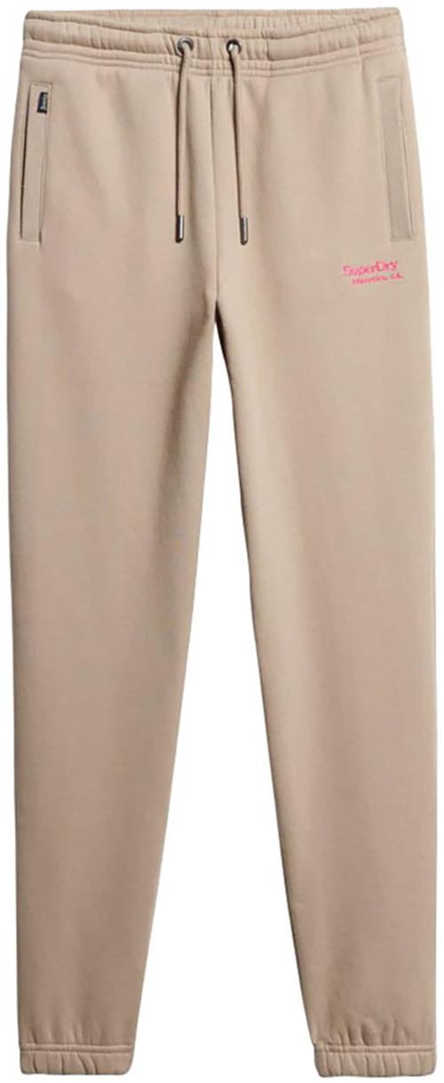 Superdry Bukser 'Essential'  taupe / orangerød