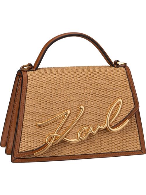 Karl Lagerfeld Håndtaske  beige / cognac / guld