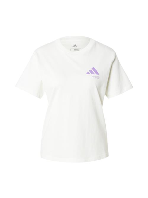 Se ADIDAS SPORTSWEAR Funktionsbluse  lyselilla / hvid ved About You