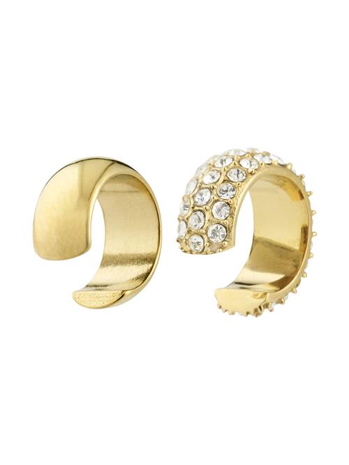 Se Pilgrim Ørering 'Hudsyn'  guld / transparent ved About You