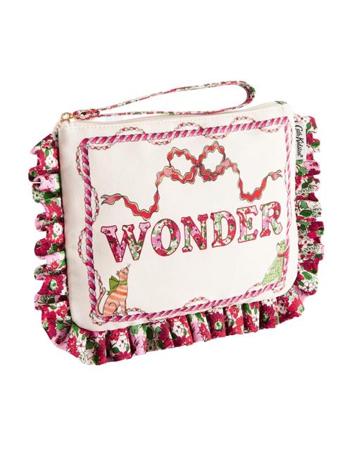 Cath Kidston Tegnebog  lysegrøn / lys pink / grenadine / naturhvid