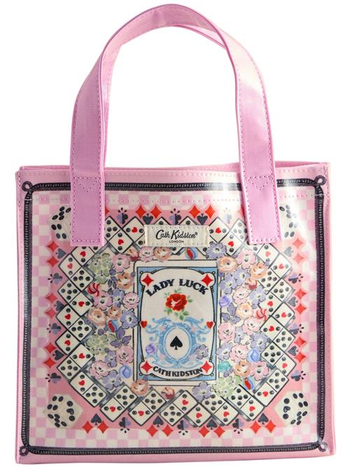 Cath Kidston Håndtaske 'Paddington'  lyseblå / lilla / lyserød / rød