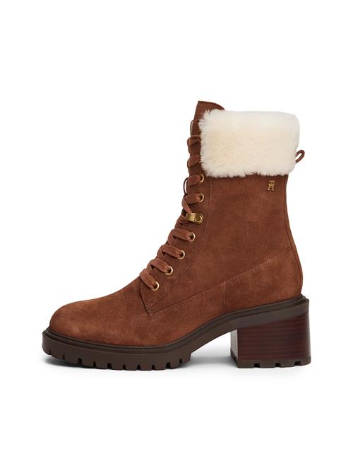 TOMMY HILFIGER Snørestøvletter  brun