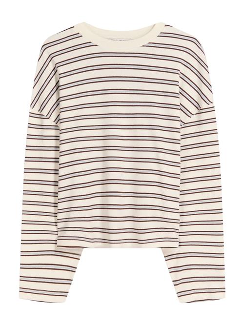 Bershka Shirts  ecru / pastelblå / sort