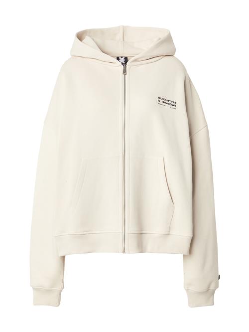 Karo Kauer Sweatjakke  creme / sort