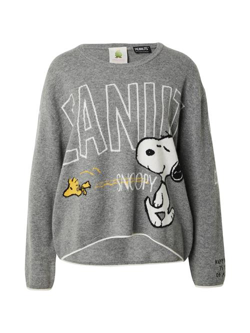 PRINCESS GOES HOLLYWOOD Pullover 'Snoopy'  gul / grå-meleret / sort / hvid