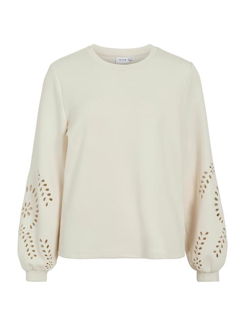 VILA Sweatshirt 'VISANDY'  ecru
