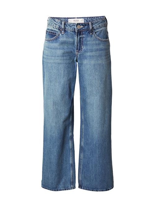HOLLISTER Jeans  blue denim / lyserød / hvid