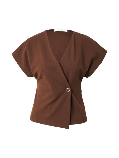SISTERS POINT Bluse 'GEVELA-VE'  brun