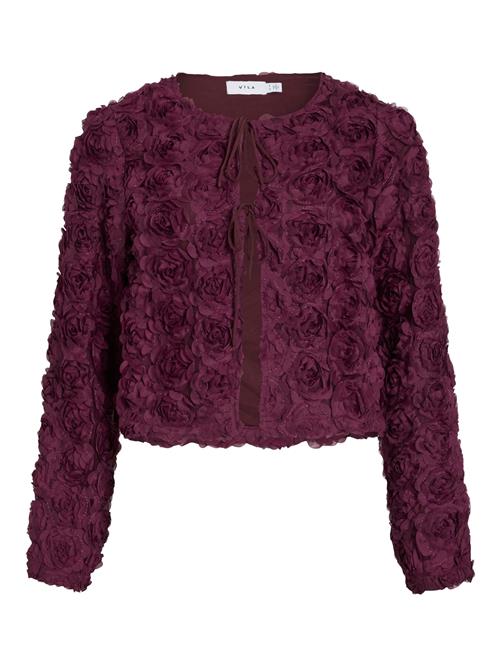 VILA Shirts 'VIFLORAS'  purpur