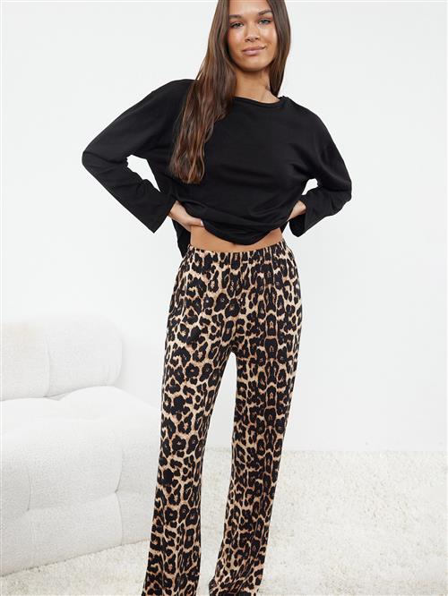 Trendyol Pyjamas  lysebeige / cappuccino / sort