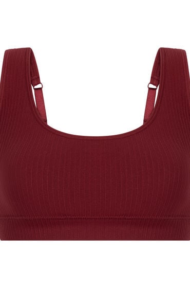Hunkemöller Bralette Scoop Dianne rød