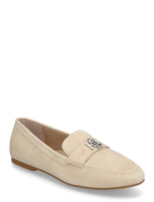 Averi Iii Suede Loafer Lauren Ralph Lauren Beige