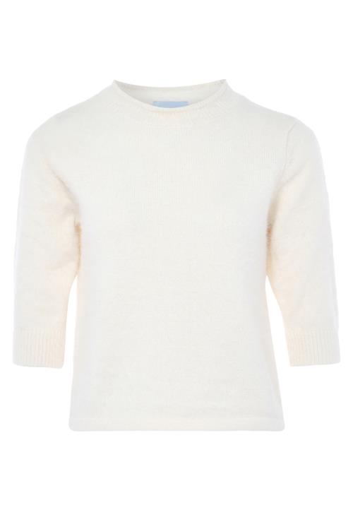 Poomi Pullover  hvid / uldhvid