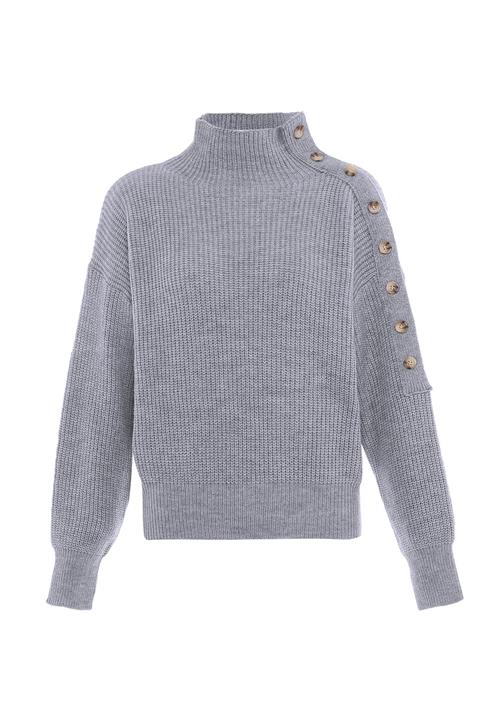 aleva Pullover  lysegrå