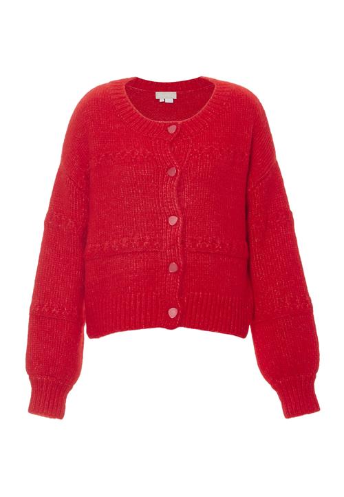 Jalene Cardigan  rød