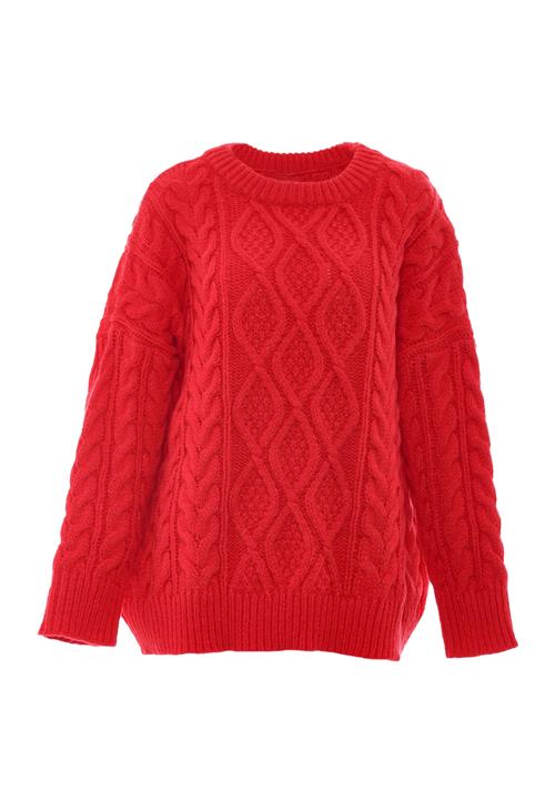 Sookie Pullover  knaldrød