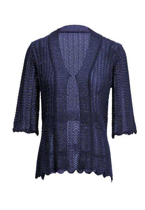 caneva Cardigan  mørkeblå