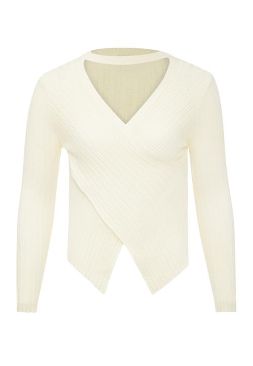 aleva Pullover  uldhvid
