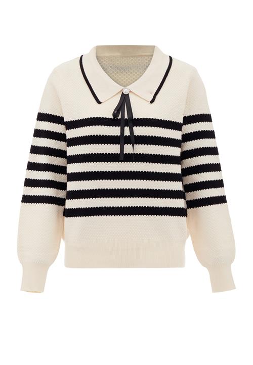 NAEMI Pullover  sort / uldhvid