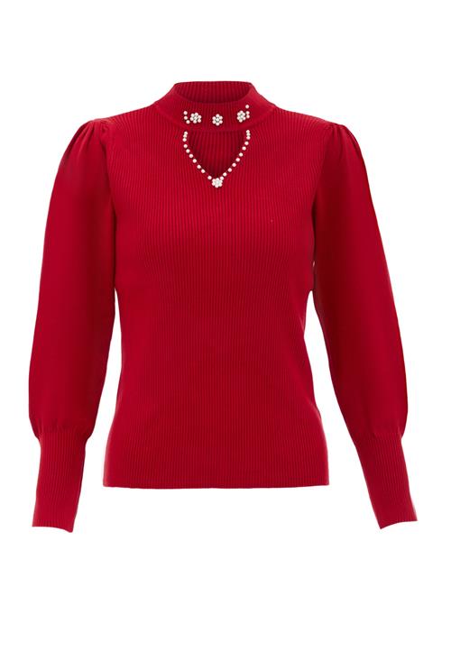 nascita Pullover  rød