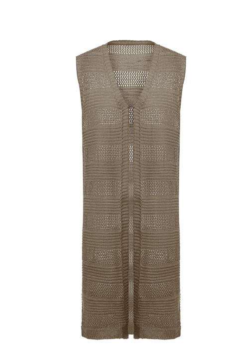 CARNEA Strikvest  taupe