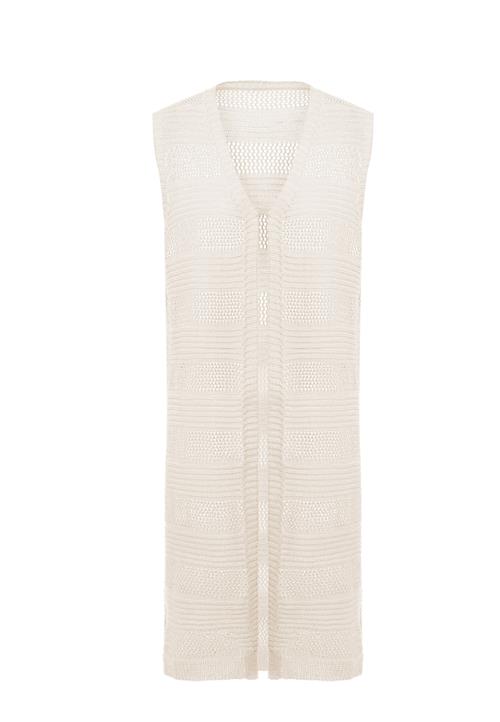 CARNEA Strikvest  uldhvid