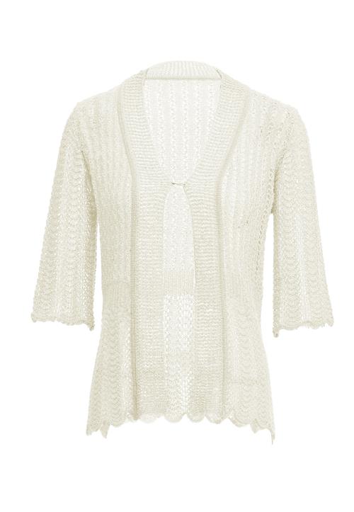 caspio Cardigan  uldhvid