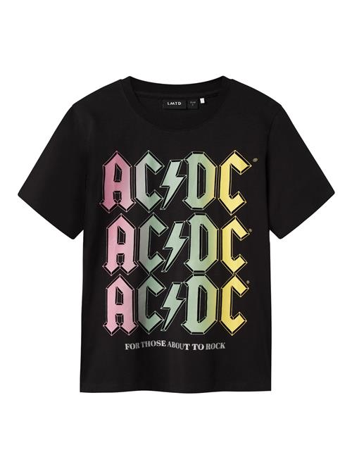 LMTD Shirts 'AC/DC'  blandingsfarvet / sort