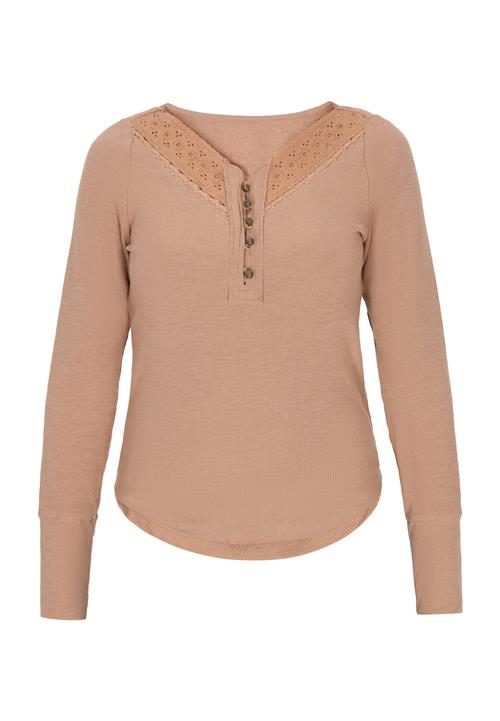 Gaya Shirts 'Fashion Look'  karamel / brokade