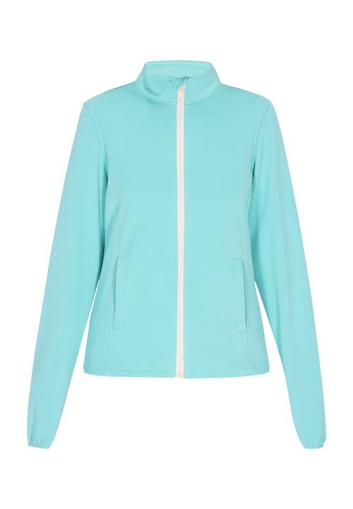 COSIMON Sweatjakke  aqua / aubergine / hvid