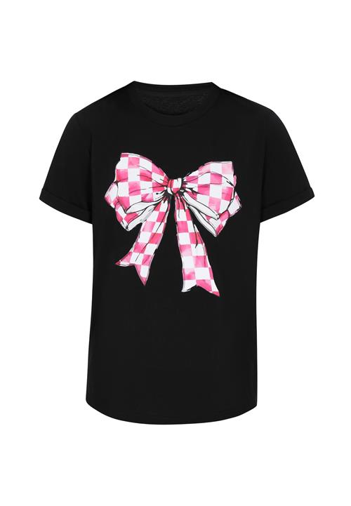 NALLY Shirts 'Fashion Look'  lys pink / sort / hvid