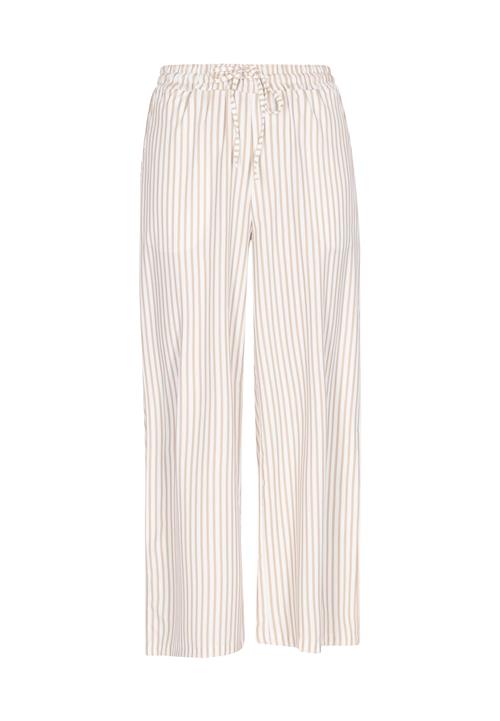 Gaya Bukser 'Fashion Look'  beige / hvid