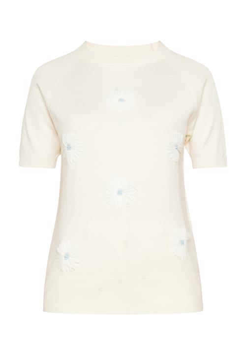 Gaya Pullover 'Fashion Look'  beige / lyseblå / hvid