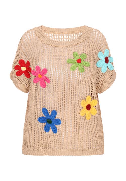 Gaya Pullover 'Fashion Look'  sand / lyseblå / lys pink / rød