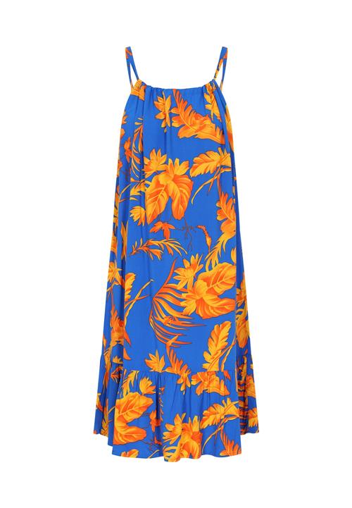 ebeeza Sommerkjole  blå / orange