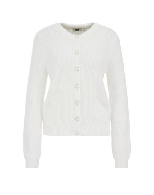 WE Fashion Cardigan  hvid